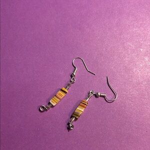 Colorful Striped Earrings